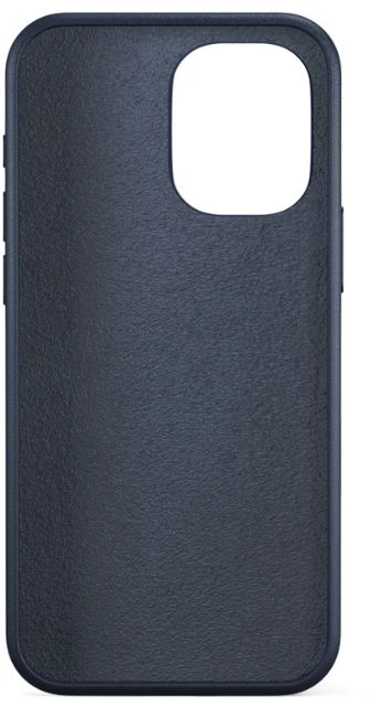 „Epico Leather Pro Mag+“ dėklas, skirtas „iPhone 17“, suderinamas su „Qi2“ ir „MagSafe“, mėlynas