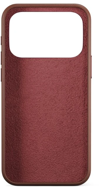 „Epico Leather Pro Mag+“ dėklas, skirtas „iPhone 17 Pro Max“, suderinamas su „Qi2“ ir „MagSafe“, rudas
