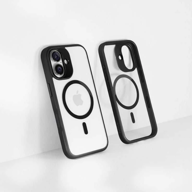 Epico Mag+ Hero Pro apsauginis dėklas su MagSafe, skirtas Apple iPhone 16 juodas