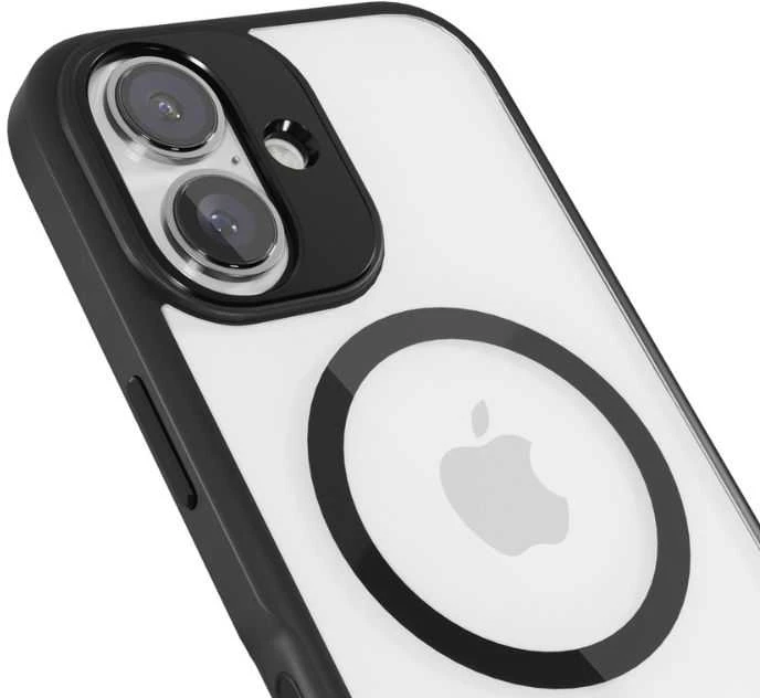 Epico Mag+ Hero Pro apsauginis dėklas su MagSafe, skirtas Apple iPhone 16 juodas