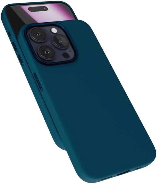 Dėklas Epico Mag+ Pro silikoninis apsauginis dangtelis su MagSafe, skirtas Apple iPhone 16 Pro mėlynai
