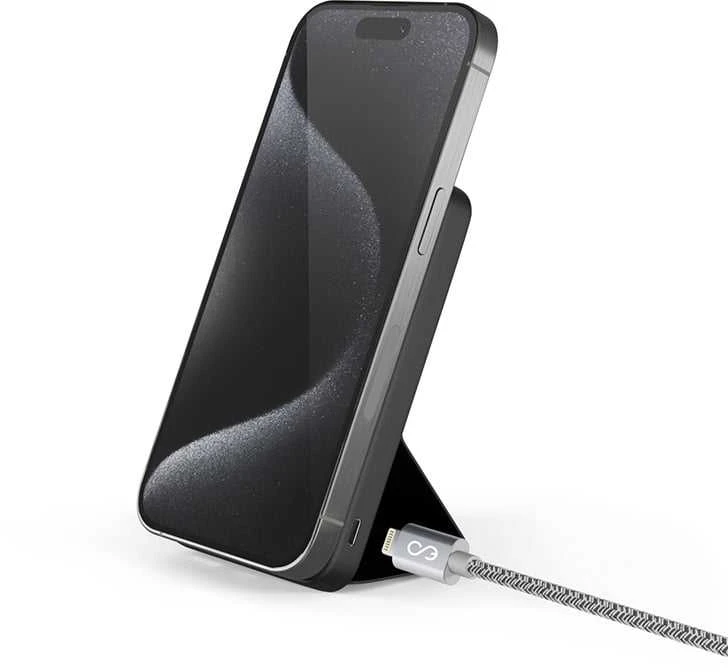 Epico Mag+ Stand Power Bank Baterija Talpa 7 000mAh - juodas