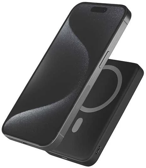 Epico Mag+ Stand Power Bank Baterija Talpa 7 000mAh - juodas