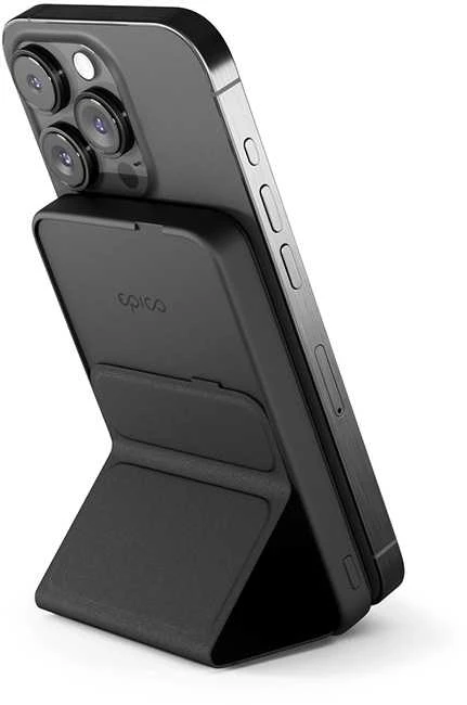 Epico Mag+ Stand Power Bank Baterija Talpa 7 000mAh - juodas