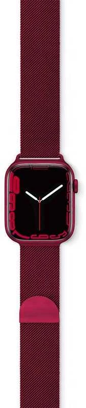 „Epico Milanese“ apyrankė „Apple Watch“ laikrodžiui (38/40/41 mm) – raudona