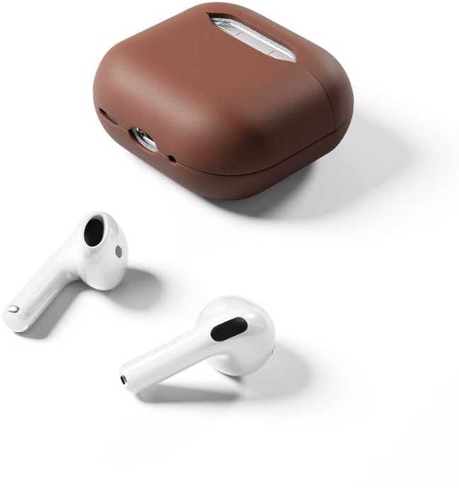 Epico odinis dėklas Airpods 4 – rudas