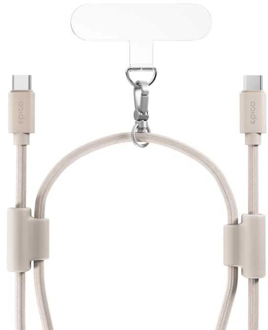 „Epico“ telefono dirželis su USB-C–USB-C laidu