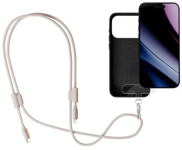 „Epico“ telefono dirželis su USB-C–USB-C laidu