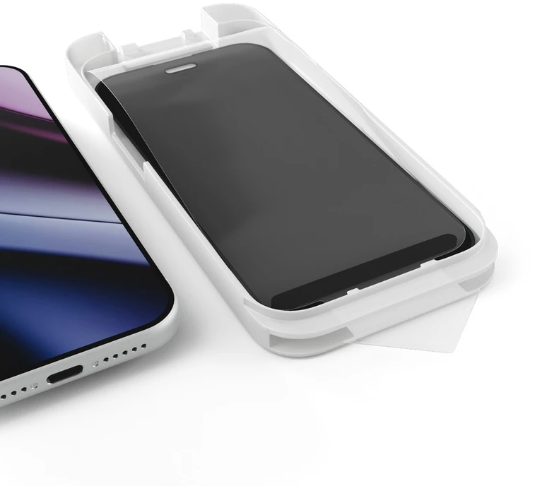 Epico Privacy Anti-Reflective Glass 3D DF for iPhone 18 Pro – Ultra-wide coverage with a one-step dust-proof applicator