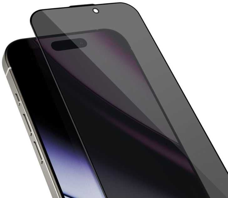 Epico Privacy Glass 3D apsauginis stiklas, skirtas Apple iPhone 16 Pro Max