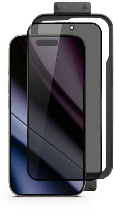 Epico Privacy Glass 3D apsauginis stiklas, skirtas Apple iPhone 16 Pro Max