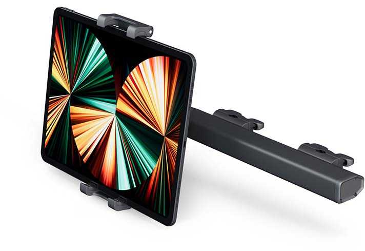 EPICO Ištraukiamas automobilinis laikiklis Apple iPhone & iPad - Juodas