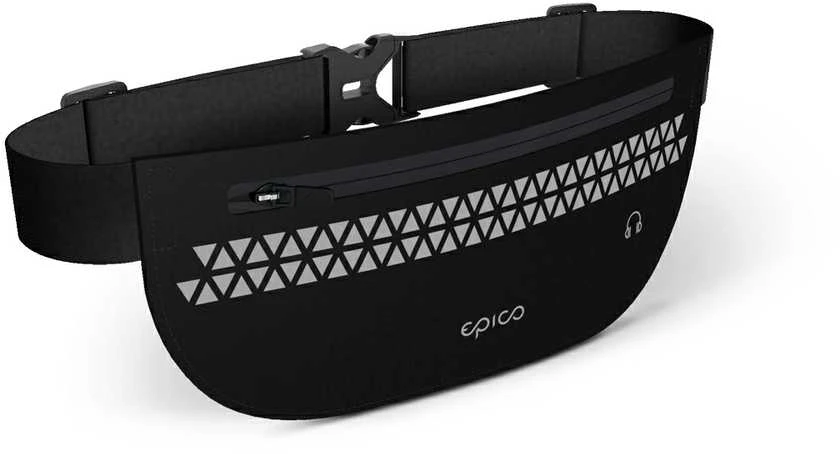 Dėklas Epico Running Pouch - Juodas