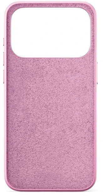 „Epico Silicone Pro Mag+“ dėklas, skirtas „iPhone 17 Pro“, suderinamas su „Qi2“ ir „MagSafe“, rožinis