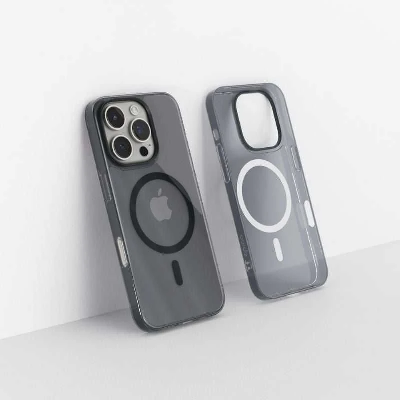 Dėklas Epico SlimGlass Case for iPhone 16 Pro - Juodas