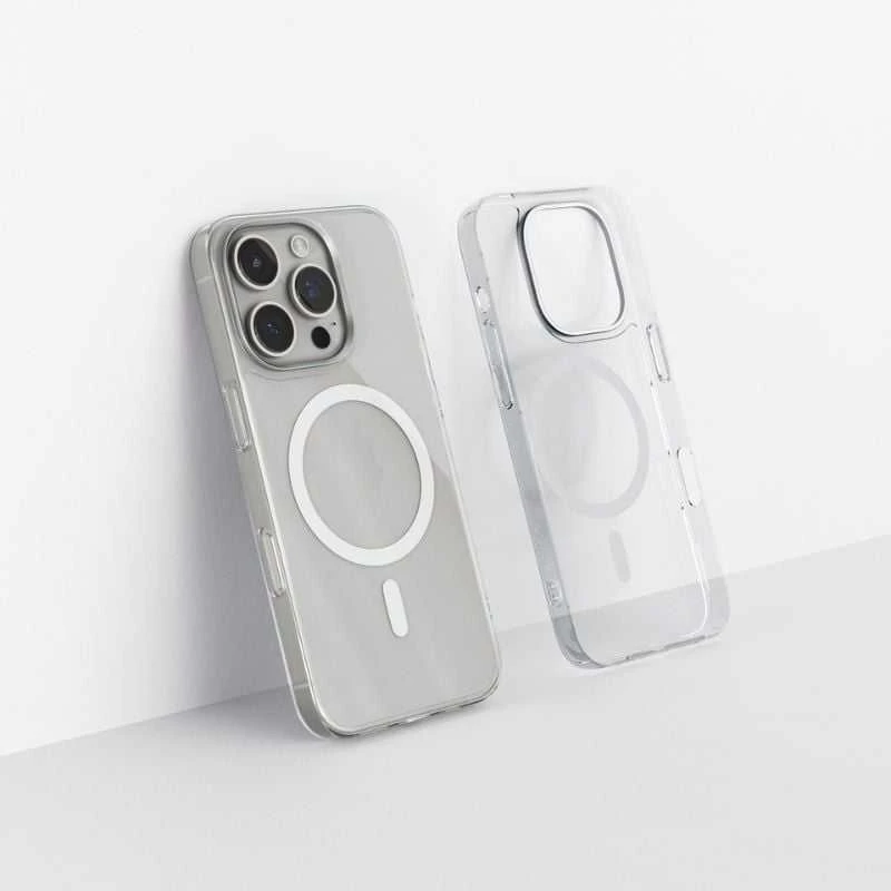 „Epico SlimGlass“ dėklas, skirtas „iPhone 16 Pro“ – skaidrus