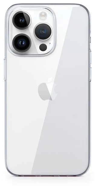 Epico Twiggy blizgus iPhone 15 Plus dėklas – skaidrus