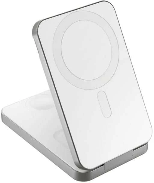Epico EF50 UltraBase 4in1 Bezdrátová nabiječka s Powerbankou bílá