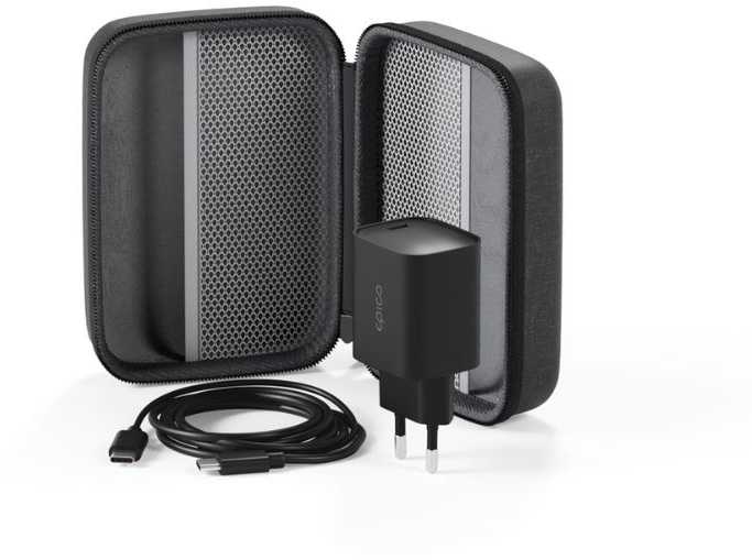 Epico UltraBase Qi2 25W 3in1 Fold Metal Mag+ Wireless Charging Stand EF60 | Kosminė pilka