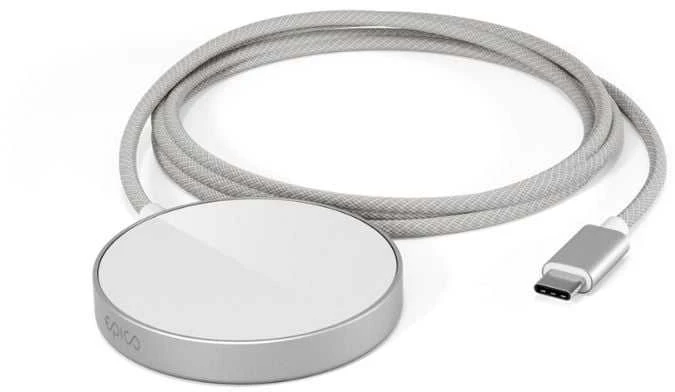 Epico UltraBase Qi2 Mag+ Charging Pad EO50 - Sidabrinis