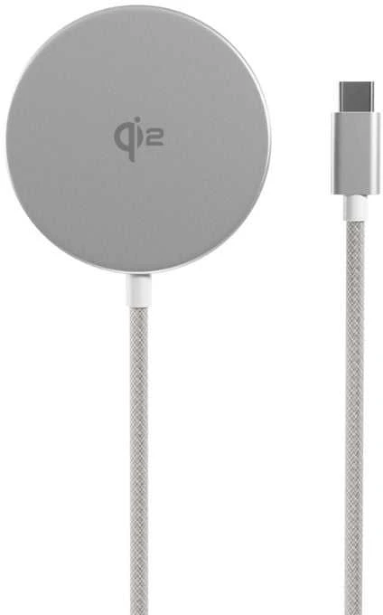 Epico UltraBase Qi2 Mag+ Charging Pad EO50 - Sidabrinis