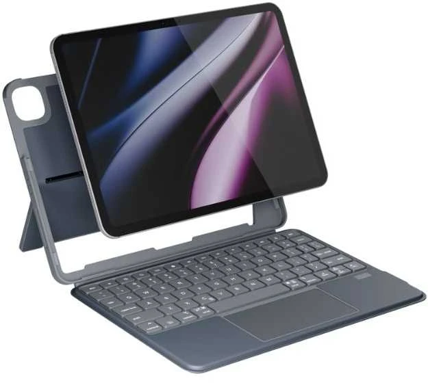 Epico „UltraBoard“ klaviatūra su foniniu apšvietimu ir EK30 dėklu | „Apple iPad 10,9“ (2022) / 11“ A16 | EN