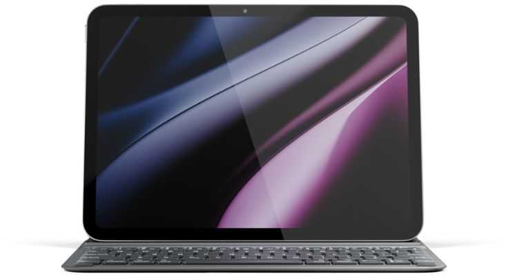 Epico UltraBoard flat case with keyboard EK20 | Apple iPad 10,9" (2022)/11" (A16) | pilkas | CZ
