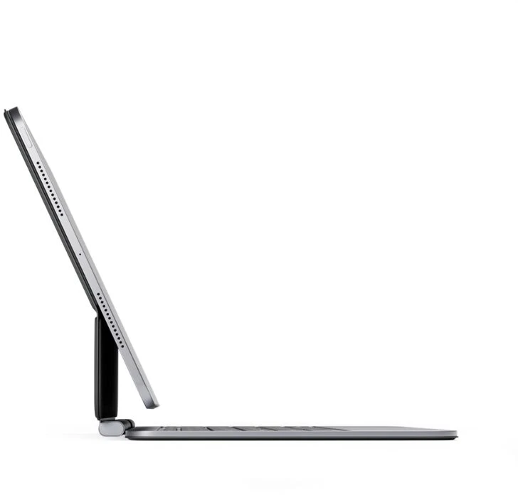 Epico UltraBoard Slim Aluminum Keyboard with Case EK40 | iPad 10.9" (A14)/11" (A16) | Space Juodas | CZ | Multi-touch trackpad