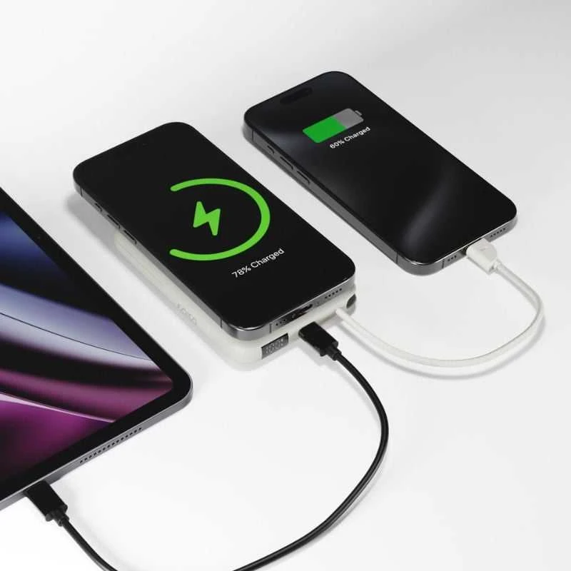 Epico UltraPack 10000mAh Mag+ Wireless Power Bank EM67 - pilkas