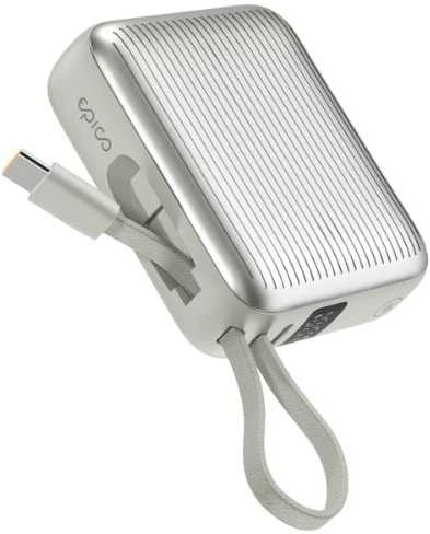 Epico UltraPack 35W 10000mAh Power Bank EP19 - pilkas