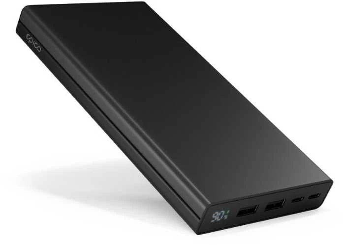 Epico UltraPack 45W 30000mAh Alu Power Bank EP29 - juodas