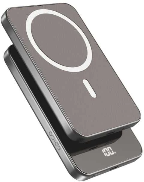 Epico UltraPack 5000mAh Mag+ Wireless Power Bank EM45 – titanas