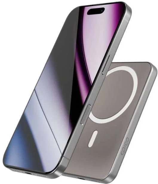 Epico UltraPack 5000mAh Mag+ Wireless Power Bank EM45 – titanas