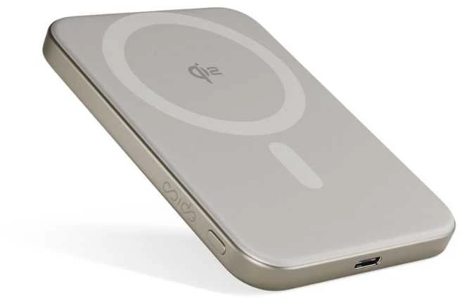 Epico UltraPack EM51 Qi2 5000 Slim Mag+ aliuminio power bank - titanium