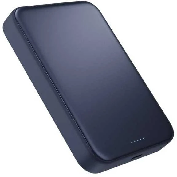 Epico UltraPack Qi2 25W 10000mAh aliuminio Mag+ wireless powerbank EM75 | dark mėlynas | MagSafe compatible