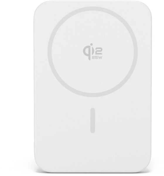 Epico UltraPack Qi2 25W Slim 5000mAh aliuminio Mag+ wireless powerbank EM55 | sidabrinis | MagSafe compatible