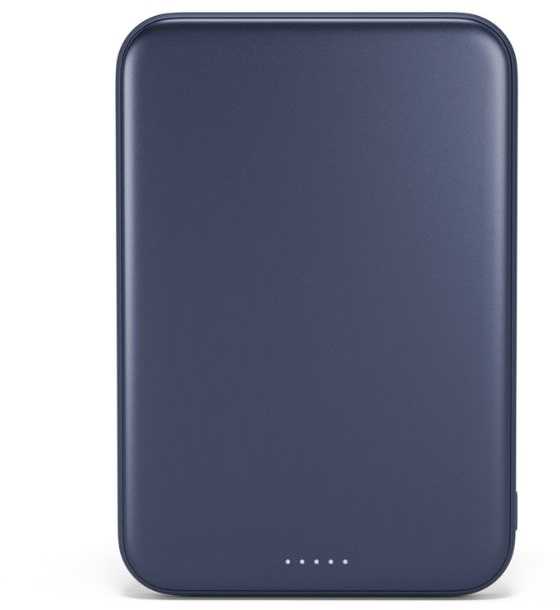 Epico UltraPack Qi2 25W Slim 5000mAh aliuminio Mag+ wireless powerbank EM55 | dark mėlynas | MagSafe compatible