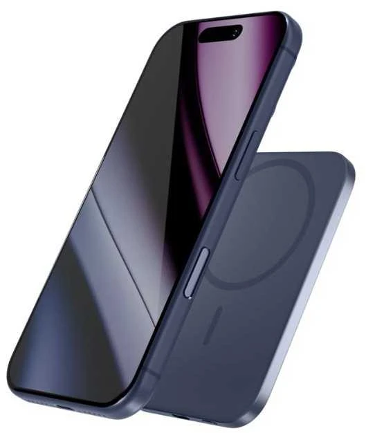 Epico UltraPack Slim 3000mAh aliuminio Mag+ wireless powerbank EM31b | dark mėlynas