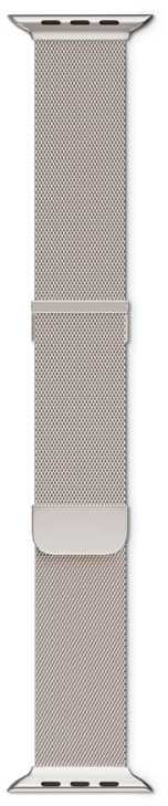 Epico Laikrodžio dirželis Milanese+ 38/40/41mm - star baltas