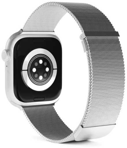 Epico Watch Strap Milanese+ 38/40/41mm - sidabrinis