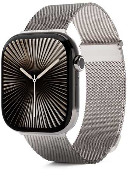 Epico Laikrodžio dirželis Milanese+ 38/40/41mm - star baltas