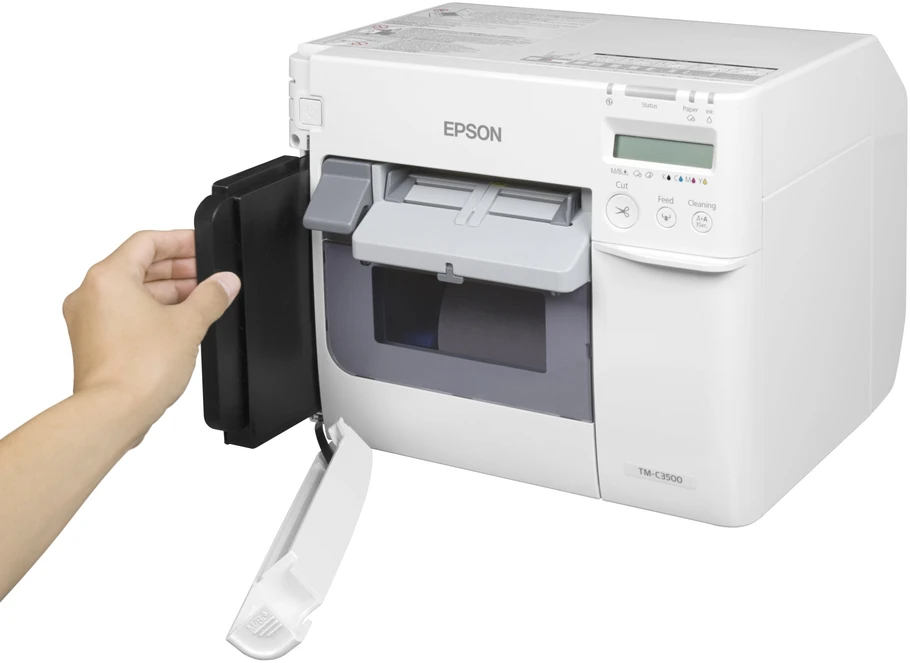 Spalvotas rašalinis etikečių spausdintuvas Epson ColorWorks C3500