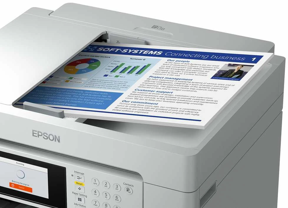 Spausdintuvas Epson | daugiafunkcis įrenginys | EcoTank L15180 | Inkjet | Spalvotas | 4-in-1 | Wi-Fi | Juodas and baltas