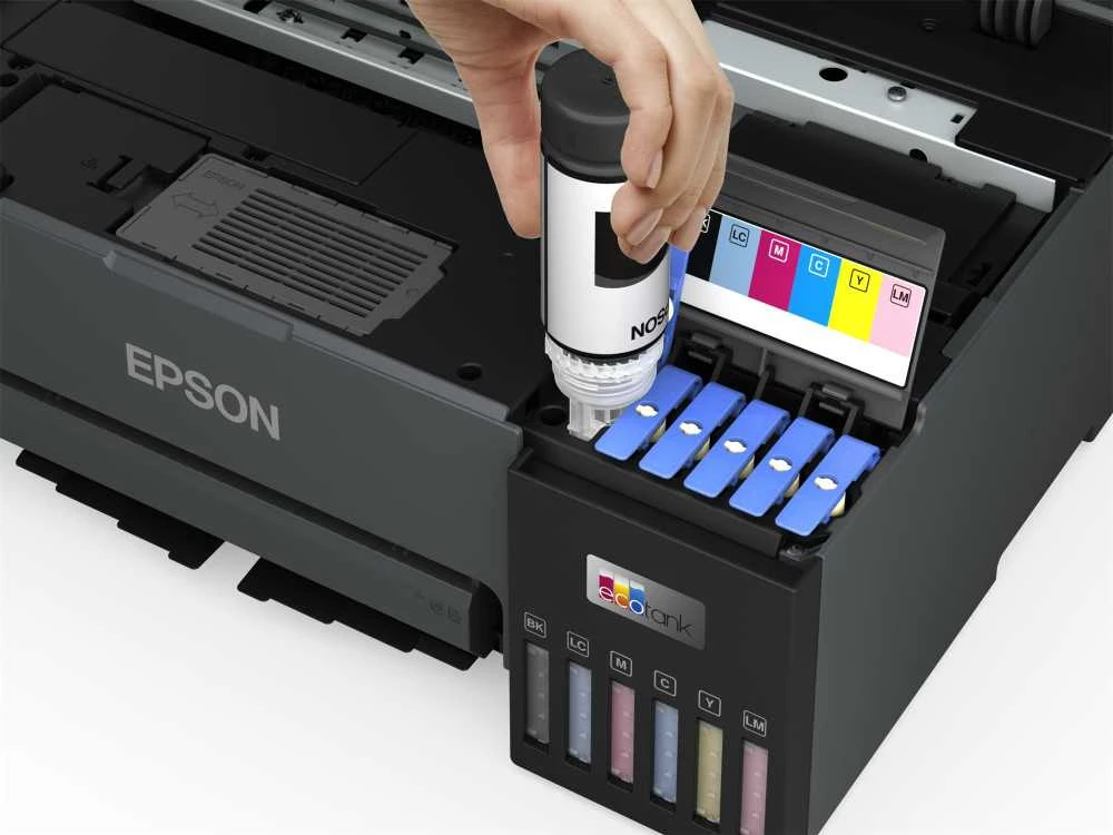 Spausdintuvas Epson EcoTank L8050 Inkjet, Juodos spalvos
