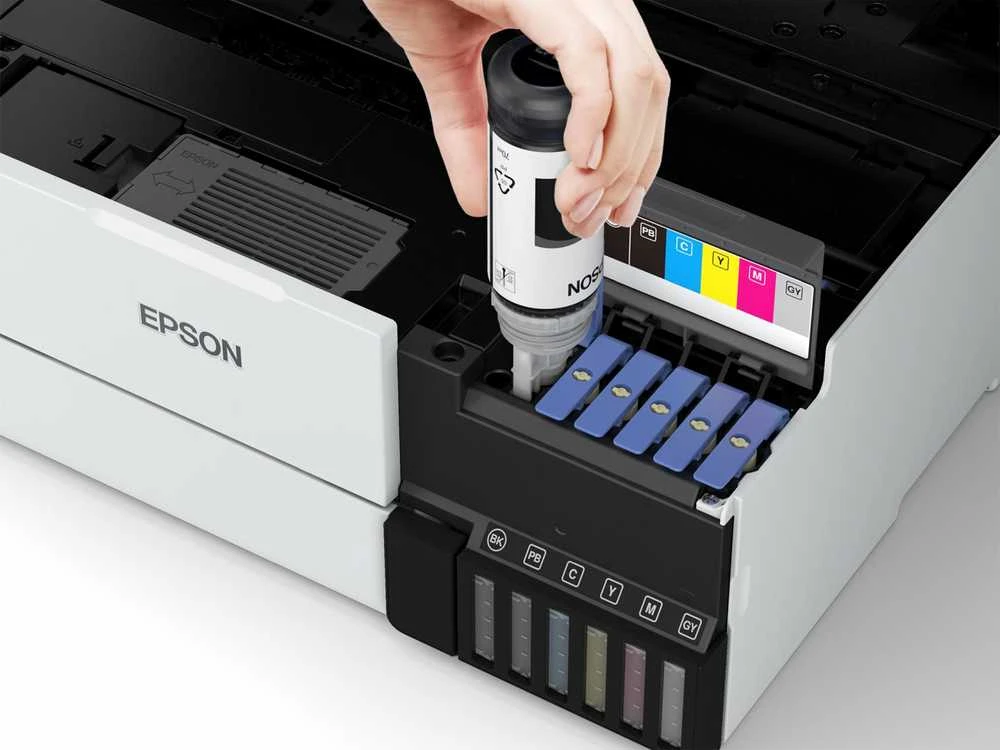 Epson | Wireless Photo Spausdintuvas | EcoTank L8160 | Inkjet | Spalvotas | Inkjet Daugiafunkcinis Spausdintuvas | A4 | Wi-Fi | Pilkas