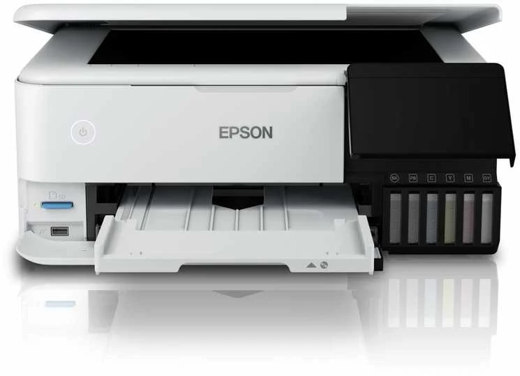 Epson | Wireless Photo Spausdintuvas | EcoTank L8160 | Inkjet | Spalvotas | Inkjet Daugiafunkcinis Spausdintuvas | A4 | Wi-Fi | Pilkas