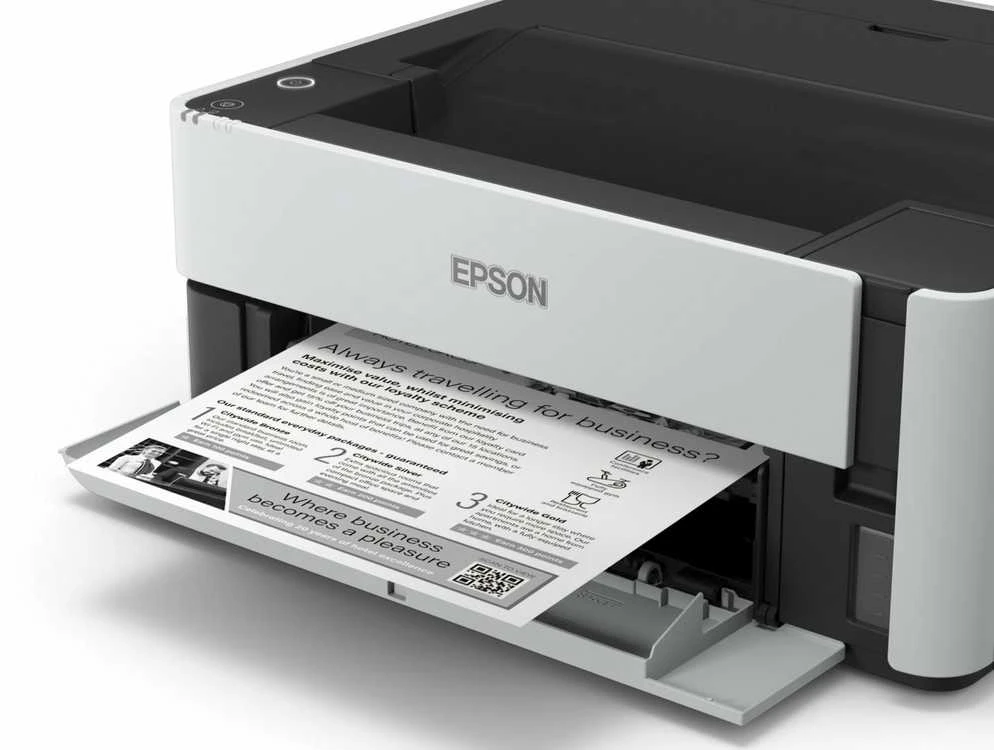 Epson Spausdintuvas EcoTank M1170 Mono, Inkjet, Inkjet Spausdintuvas, Wi-Fi, Maksimalus ISO A serijos popieriaus dydis A4, Baltas