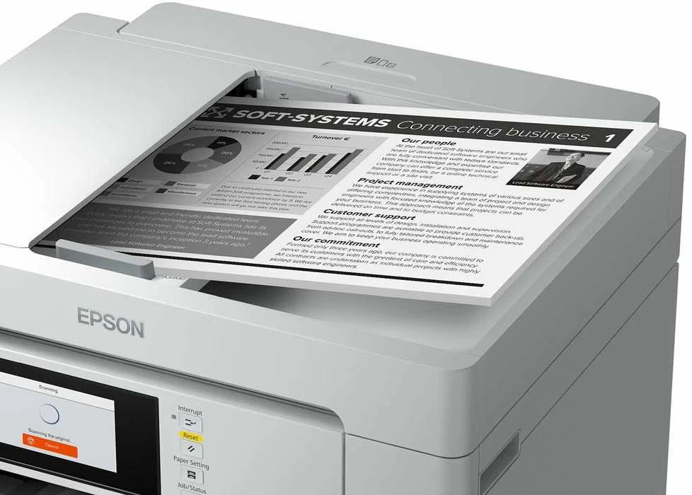 Spausdintuvas Epson | daugiafunkcis įrenginys | EcoTank M15180 | Inkjet | Mono | 3-in-1 | Wi-Fi | Juodas and baltas