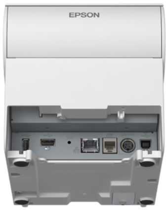 Epson TM-T88VII (151): USB, Tinklinis, Fixed Interface, PS, Baltas, Thermal, POS spausdintuvas, 180 x 180 DPI, 500 mm/sec, 1.41 x 3.39 mm, Text, Graphic, Barcode, 2D barcode