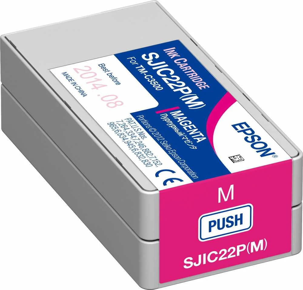 Rašalo Kasetė - Epson C22P 30ml Magenta